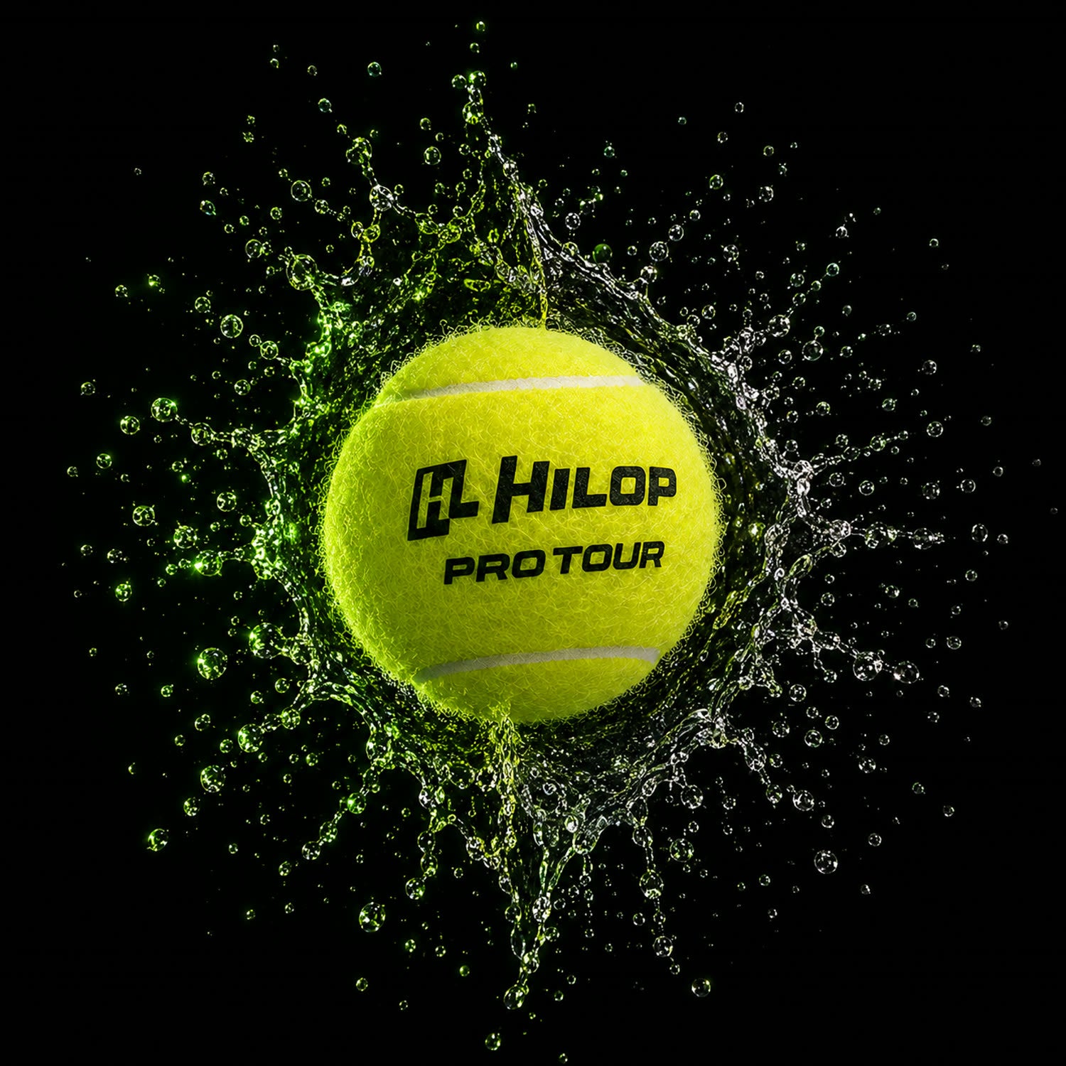 Pelota Pro Tour con salpicadura