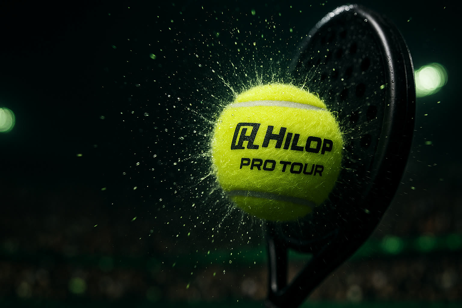 Pelota HILOP Pro Tour en impacto